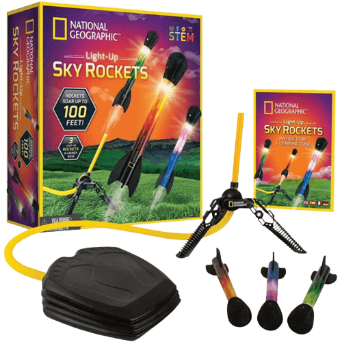 Air Rocket Toy – Ultimate LED Rocket Launcher for Kids