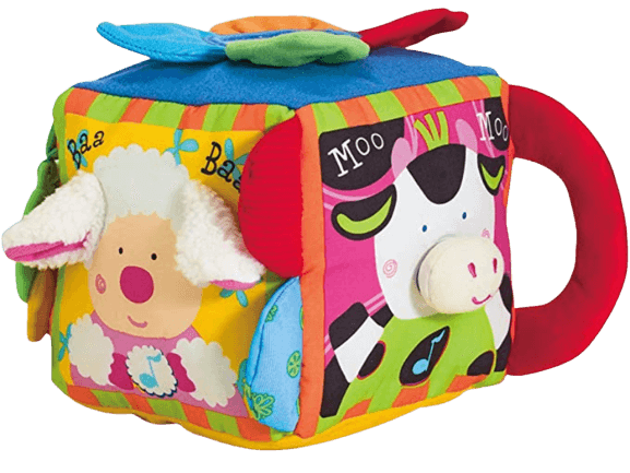 Melissa & Doug K's Kids Musical Farmyard Cube Educational Baby Toy