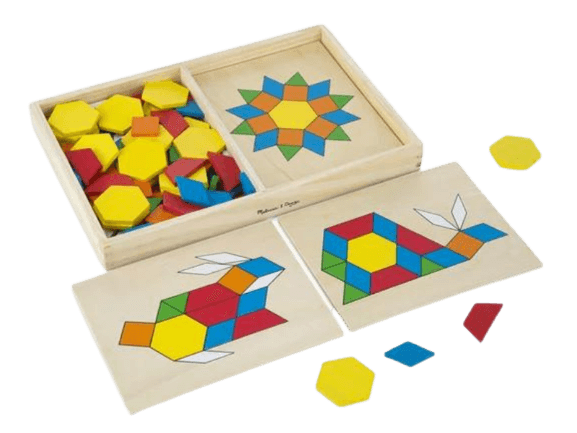 Melissa & Doug Pattern Blocks and Boards