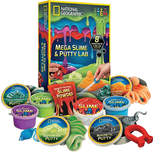 NATIONAL GEOGRAPHIC Mega Slime Kit & Putty Lab