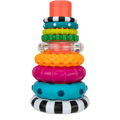 Sassy Stacks of Circles Stacking Ring STEM Learning Toy