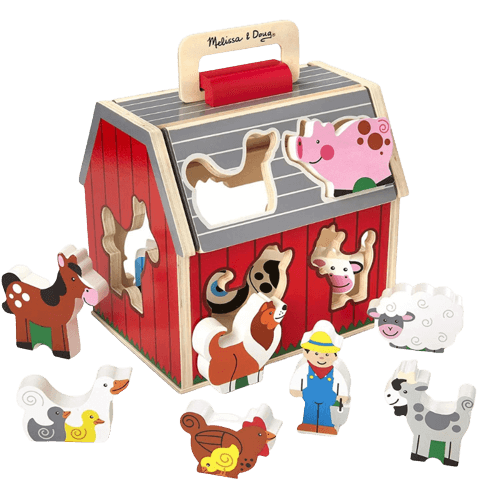 The Melissa & Doug Wooden Barn Toy