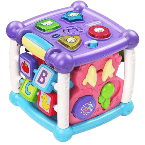 VTech Busy Learners Activity Cube, Purple