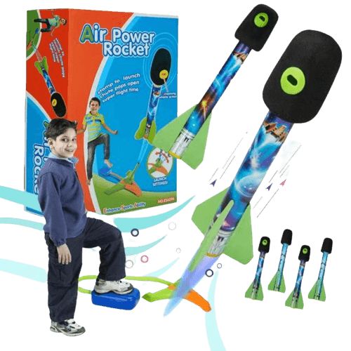 Air Rocket Toy – Ultimate LED Rocket Launcher