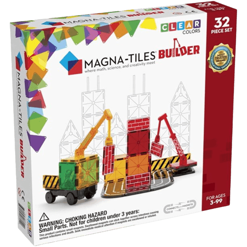 Magna-Tiles Builder Set, The Original Magnetic Building Tiles