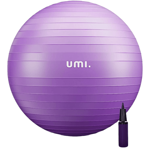 Umi - Exercise Fitness Ball Yoga Swiss Ball with Hand Pump for Home and Gym 55cm 65cm 75cm