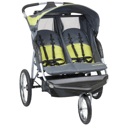 Baby Trend Expedition Double Jogger Stroller, Carbon