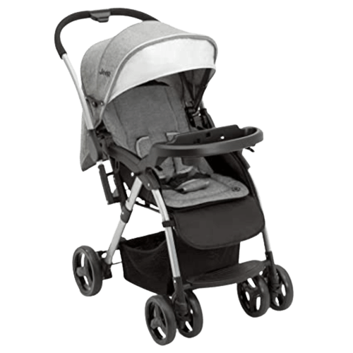 Jeep Unlimited Reversible Handle Stroller, Grey Tweed