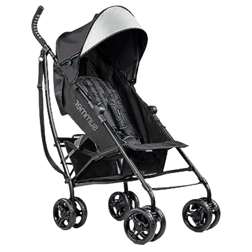 Lightweight Pushchair with Aluminum Frame & Extra Large Storage Basket