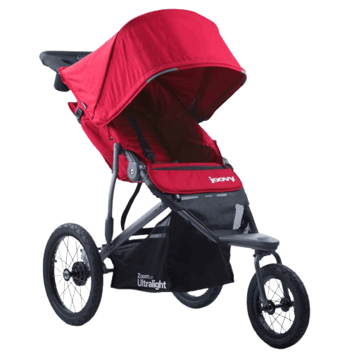 Ultralight Jogging Stroller Featuring High Child Seat