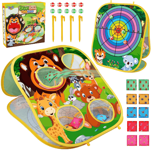 Animal Bean Bag Toss Game Toy Outdoor Toss Game