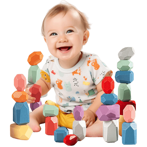 BUNMO Stacking Rocks 40pcs