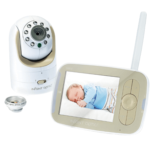 Infant Optics DXR-8 Video Baby Monitor, Non-WiFi Hack-Proof FHSS Connection