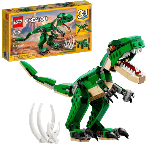 LEGO Creator Mighty Dinosaur Toy 31058, 3 in 1 Model