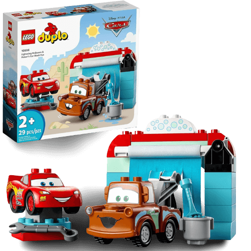 LEGO DUPLO Disney and Pixar's Cars Lightning McQueen & Mater's Car Wash Fun