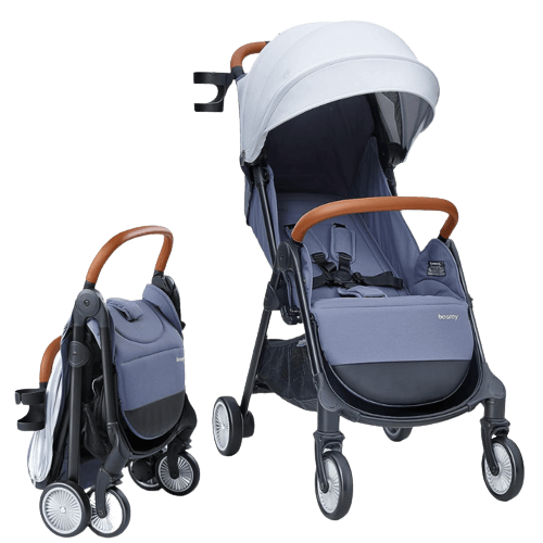 Lightweight Baby Stroller, Besrey Self Folding Travel Stroller