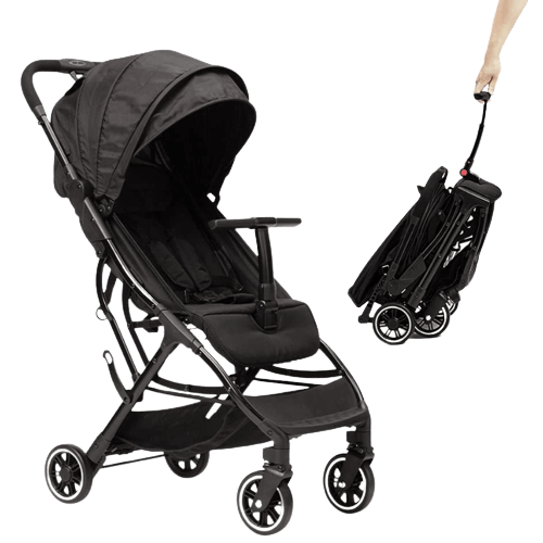 Lightweight Travel Stroller - One-Hand Folding Baby Stroller