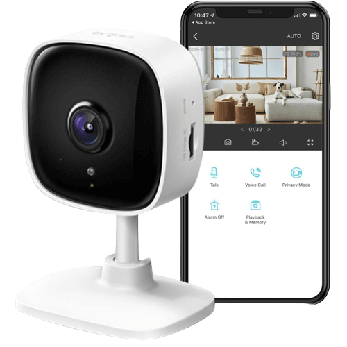 TP-Link Tapo 2K Indoor Security Camera for Baby Monitor