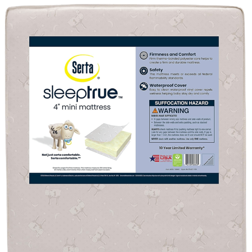 Delta Children Serta SleepTrue Mini Crib Mattress