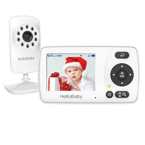 Hello Baby Monitor with Camera and Audio,Safer Video Baby Monitor