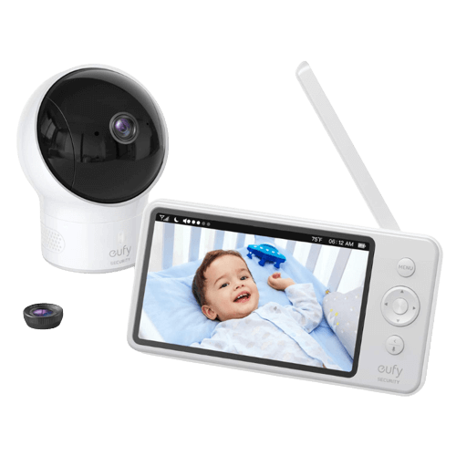 eufy Security Spaceview Video Baby Monitor E110 with Camera and Audio