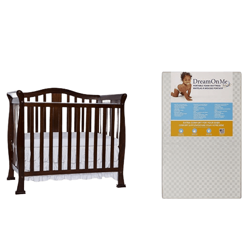 Dream On Me Naples, 4 in 1 Convertible Mini Crib