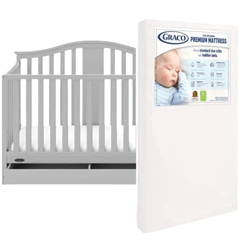 Graco Solano 4 in 1 Convertible Crib and Changer