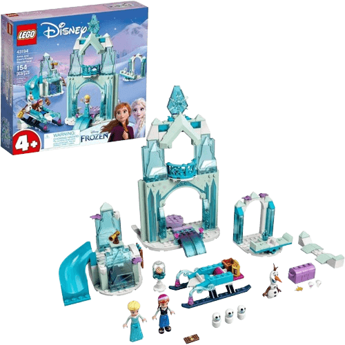 LEGO Disney Anna and Elsa’s Frozen Wonderland 43194 Castle Toy