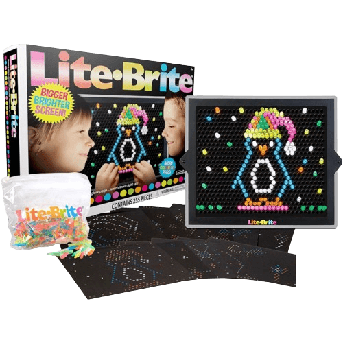 Lite Brite Ultimate Value Retro Toy, Bigger, and Brighter Screen