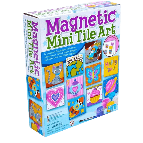 4M Magnetic Mini Tile Art, Art & Crafts DIY Kit, For Boys & Girls