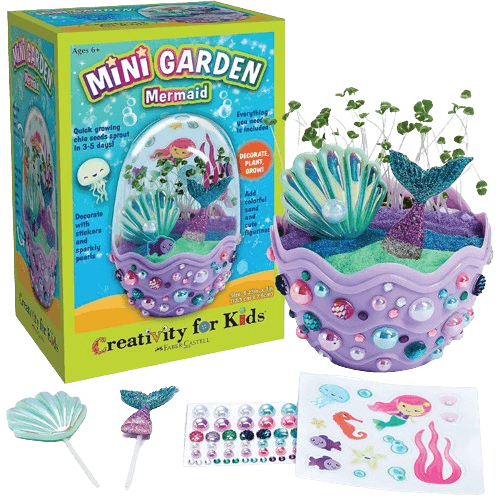 Creativity for Kids Mini Garden: Mermaid Terrarium