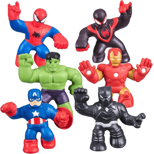 Heroes of Goo Jit Zu Marvel Mega Mini 6 Pack: