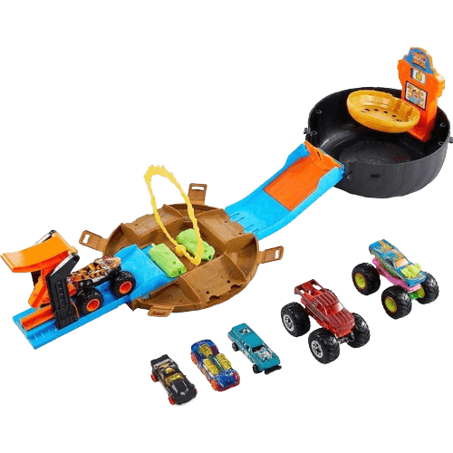 Hot Wheels Monster Trucks Stunt Tire Playset: