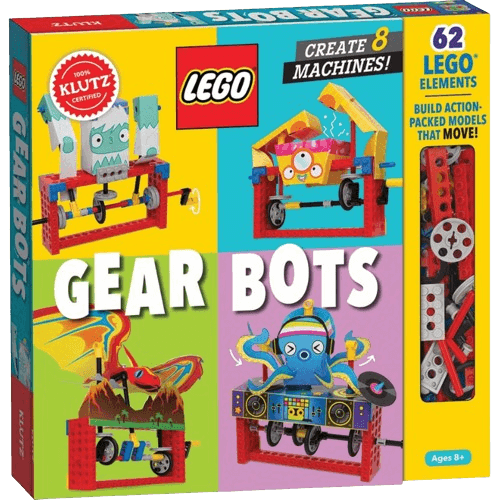 Klutz Lego Gear Bots Science/STEM Activity Kit