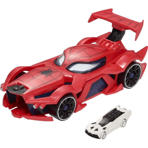 The Marvel Hot Wheels Spider-Man Web-Car Set: