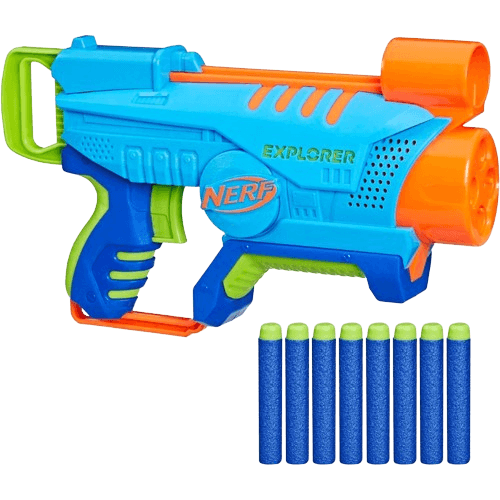 Nerf Elite Junior Explorer Easy-Play Toy Foam Blaster