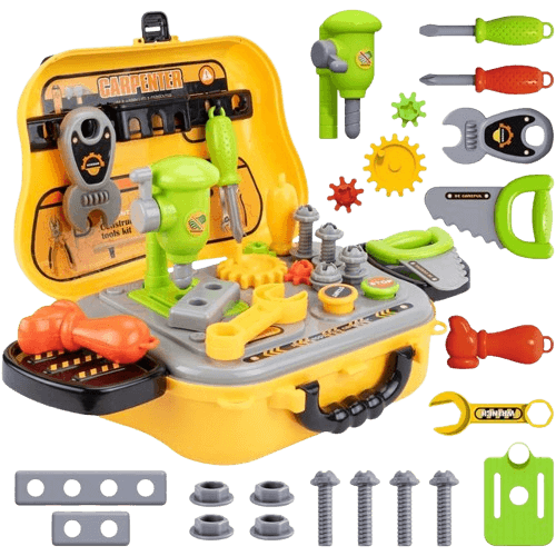 UNIH Kids Tool Sets for Boys Age 2-4 Childs Carpenter