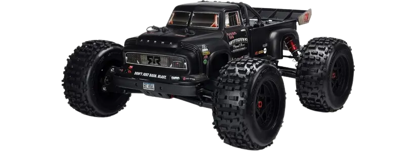 ARRMA 18 Notorious 6S V5 4WD BLX Stunt RC Truck with Spektrum Firma