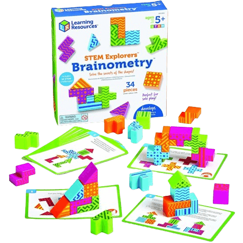 Learning Resources STEM Explorers Brainometry - 34 Pieces, Ages 5: