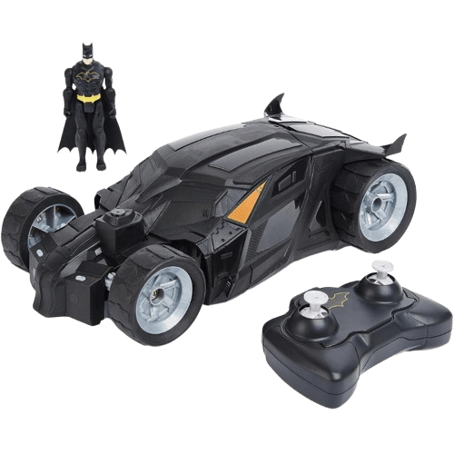 Batman Batmobile Remote Control Car, Easy to Drive with 4-inch Batman Figure, Kids Toys for Boys