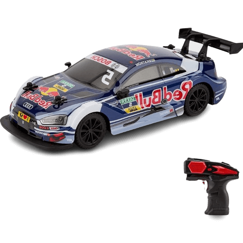 CMJ RC Cars Audi RS5 DTM Officially Licensed Remote Control Car 1 24 Scale 2.4Ghz Red Bull