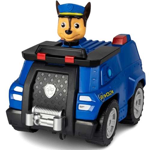 Chase Remote Control Police Cruiser with 2-Way Steering, for Kids Aged 3 and Up: