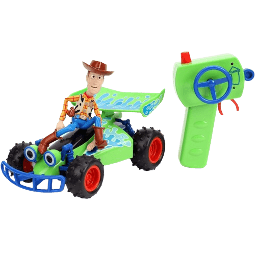 Jada Disney Pixar Toy Story 4 Turbo Buggy W/ Woody Radio Control Vehicle: