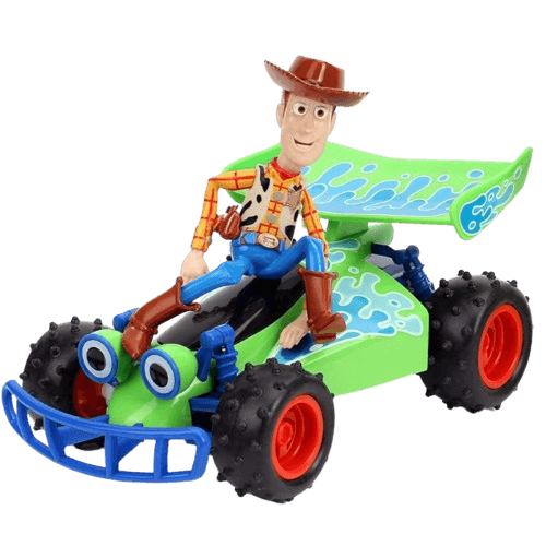 Jada Disney Pixar Toy Story 4 Turbo Buggy Woody Radio Control Vehicle