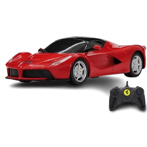 RASTAR La Ferrari Remote Control Car, 1 24 Ferrari RC Car for Kids, Red Toy Car