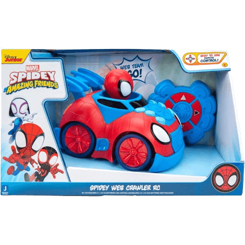 Remote-Controlled Vehicle - Features Built-in Super Hero with 4 Controller Functions: