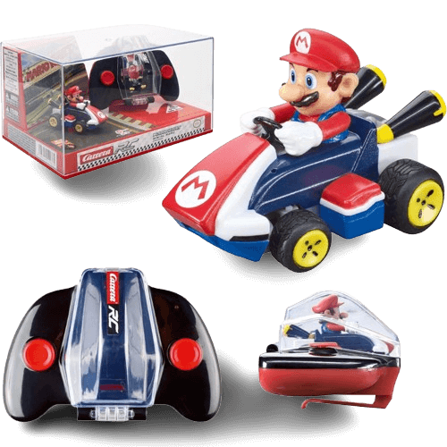 carrera RC Nintendo Mario Kart 2.4 GHz Mini Collectible Radio Remote Control Toy Car Vehicle