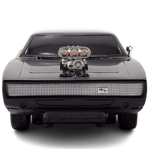 Jada Toys - Fast and Furious 7.5 Inch Remote Control 1970 Dodge Charger , Black