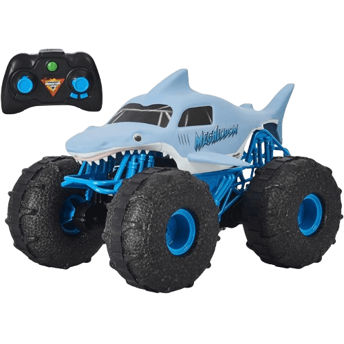 Monster Jam, Official Megalodon Storm All-Terrain Remote Control Monster Truck Toy